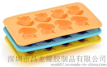 鸭形硅胶巧克力模具 冰块模具